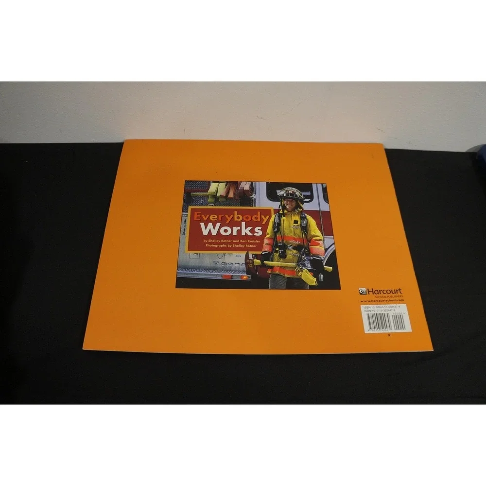 Everybody Works Book Firefighter Photography Big teacher Book